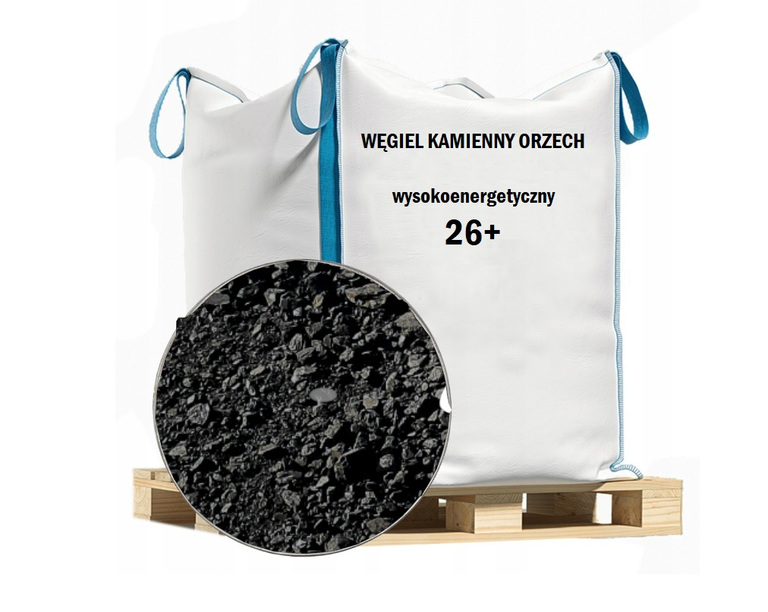 Węgiel orzech paleta 1000 kg węgiel   BIG BAG, (1) - Produkty 